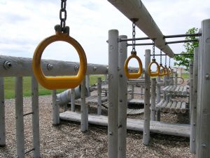 Playground equipment can cause serious injury Playground equipment can cause serious injury
